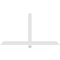 Ekena Millwork Eugene Architectural Grade PVC Gable Bracket, 72"W x 39"H x 2"D x 4"F, 13/12 Pitch GBP072X39X0204EUG00 - alternate 5